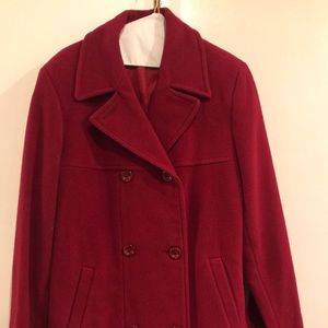Bright Red Kristen Blake Coat!